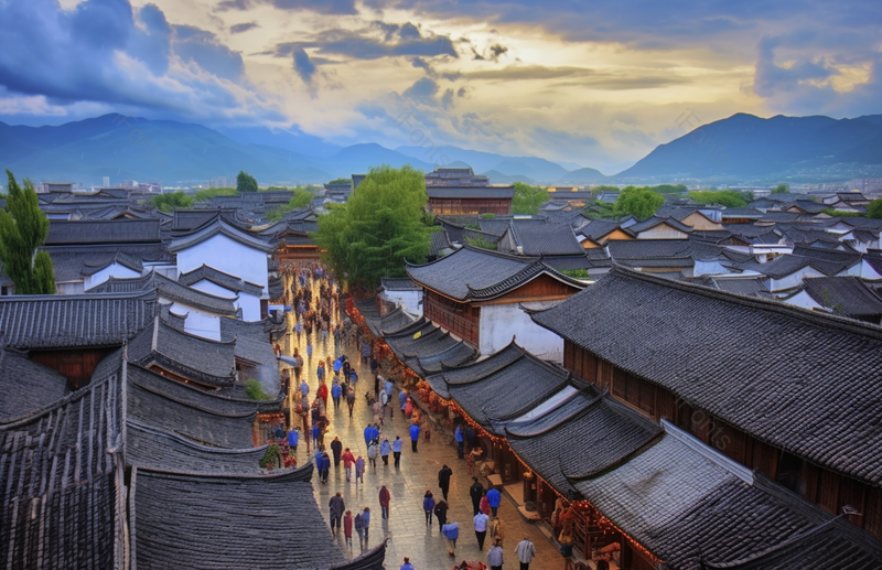 大理古城丽江古城唯美的旅游胜地户外摄影美景纪实,高清,摄影图,摄影图片,图片大全,摄影图免费下载